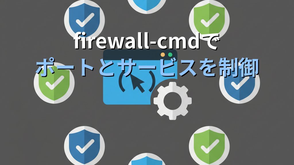 firewalldの設定入門｜ゾーン・ルール・ポート制御でLinuxを守る方法 - 解説