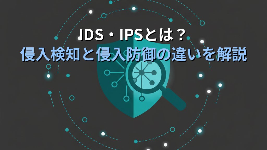 IDS・IPSとは?侵入検知と侵入防御の違い・仕組み・導入方法をわかりやすく解説