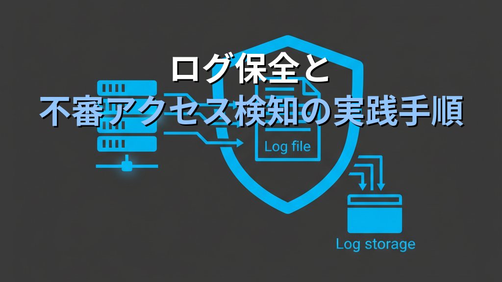 Linuxログ監視入門｜syslog・journald・auditdで証跡を残す - 解説