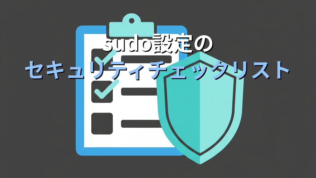 sudoの安全な設定方法｜visudo・sudoersで権限昇格を防ぐ実践ガイド - まとめ