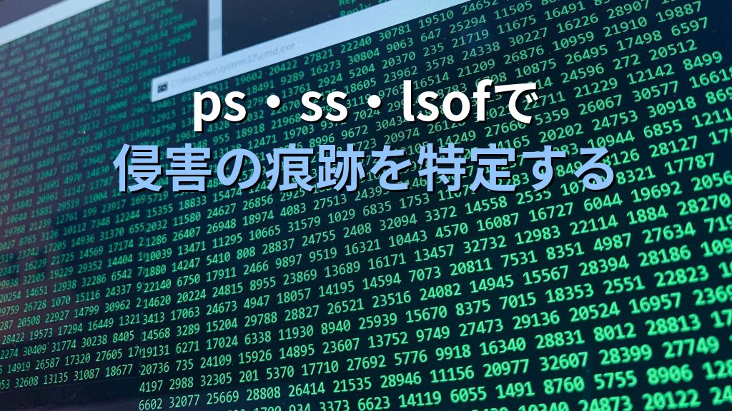 Linuxの不審プロセス・ネットワーク接続を調査する方法｜ps・ss・lsofで侵害の痕跡を掴む実践ガイド - 解説
